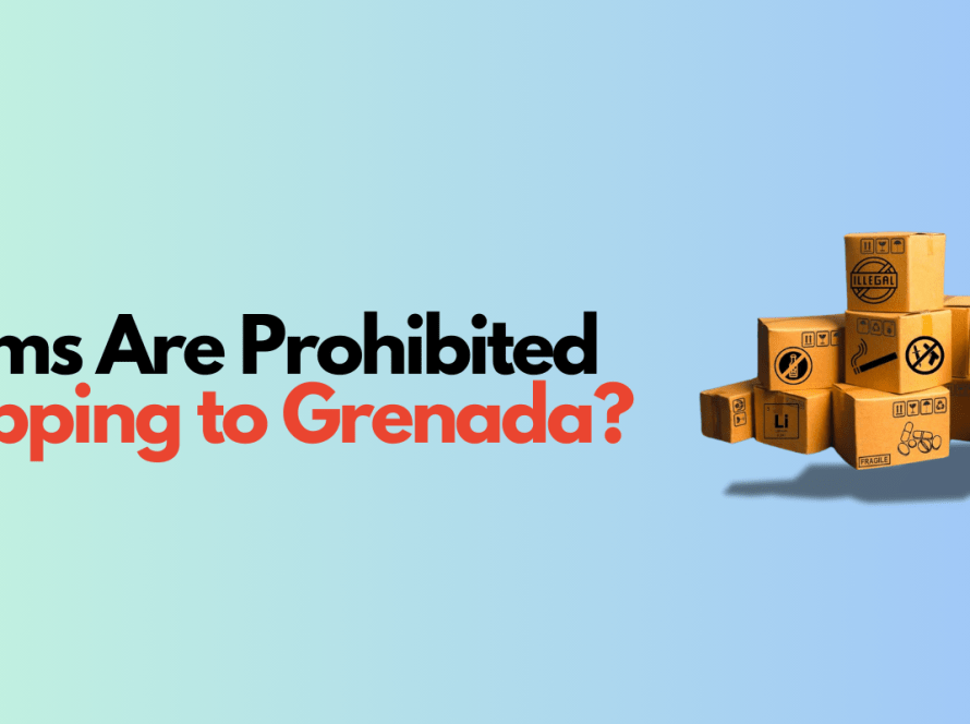 What items are prohibited from shipping to grenada