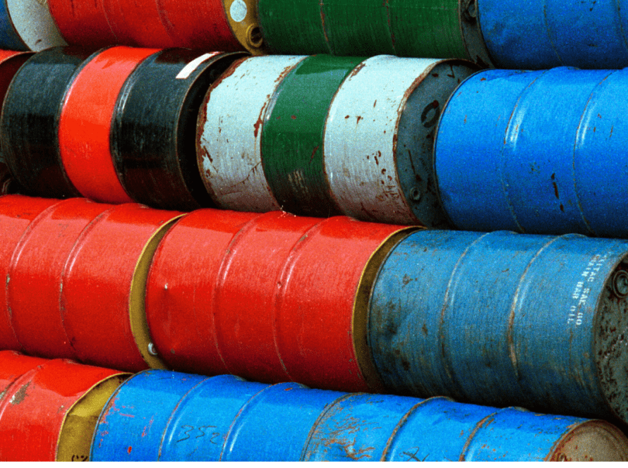 shipping barrels
